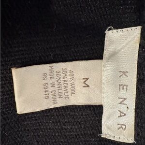Kenar Black Sweater Cardigan
